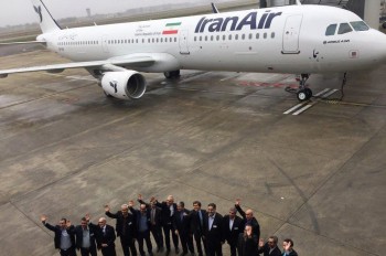 نخستین فروند از هواپیماهای ایرباس به ایران تحویل شد