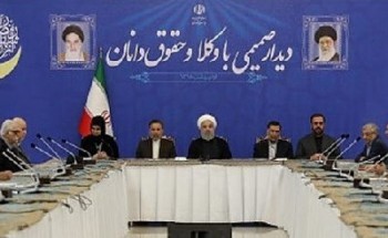حسن روحانی حکومت جمهوری اسلامی ایران را حکومت قانون خواند