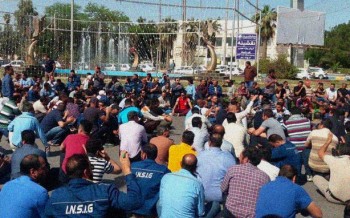 بازداشت تعدادی از کارگران معترض فولاد اهواز