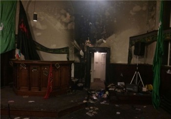 مرکز اسلامی لیورپول توسط گروه‌های راستگرای افراطی مورد حمله قرار گرفته و به آتش کشیده شده است