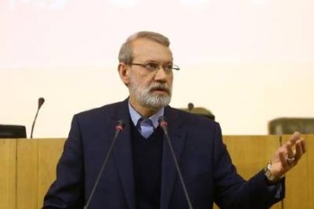 رئیس مجلس ایران انقلاب اسلامی را مظلوم خواند