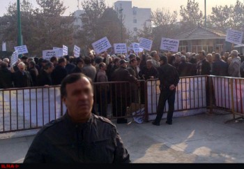 بازنشستگان پیش از موعد تامین اجتماعی تجمع کردند