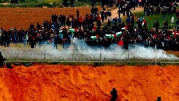 تظاهرات "روز زمین" در فلسطین به خاک و خون کشیده شد