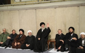 مراسم ترحیم هاشمی رفسنجانی در حسینیه امام خمینی(ره)