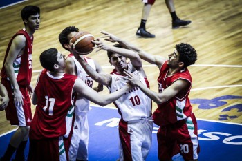 قهرمانی نوجوانان ایران در مسابقات بسکتبال غرب آسیا 