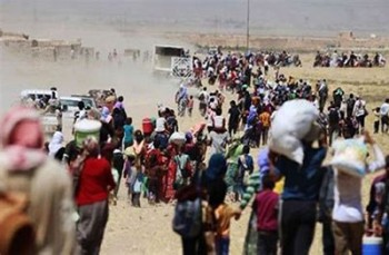 ۷۱ میلیون نفر در سراسر جهان آواره و سرگردان شده‌اند