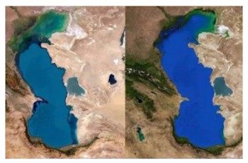 روسیه حقابه دریای خزر را بست