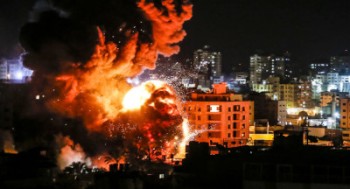 خاک اسرائیل و فلسطین هدف حملات موشکی قرار گرفت
