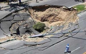 فرونشست به مناطق شهری و تاسیسات زیرساختی نزدیک شد