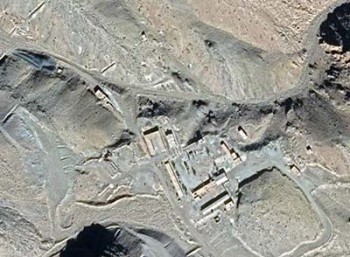 مرکز توسعه تسلیحات اتمی ایران در آباده استان فارس