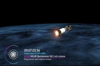 پرتاب سه ماهواره ایرانی به فضا