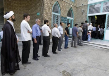 بالای ۵۳ درصد در انتخابات مشارکت می کنند