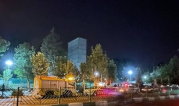 در انفجار پارک ملت تهران فقط تعدادی شاخ و برگ بر زمین ریخت