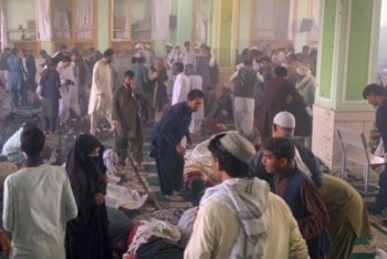 بزرگترین مسجد شیعیان در  قندهار هدف حمله قرار گرفت