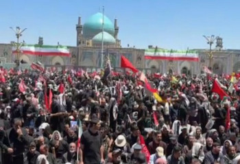 سلام مشهد به آقای شهید ایران