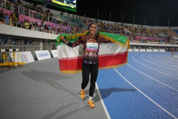 دختر پرنده ایران تاریخ ساز شد