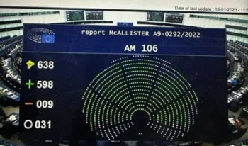 پارلمان اروپا به لایحه قرارگرفتن نام سپاه در لیست تروریستی رای مثبت داد