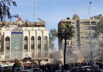 اسرائیل به سفارت ایران در دمشق حمله کرد