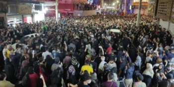 مردم آبادان تجمع اعتراضی برگزار کردند