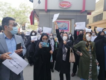 معلمان در استان های مختلف ایران تجمع کردند