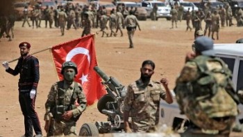 ترکیه یک منطقه غیر مرزی سوریه را بمباران کرد