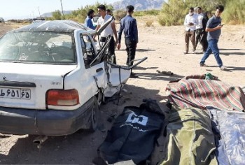 سالیانه ۱۶ هزار ایرانی به دلیل تصادفات رانندگی فوت می کنند
