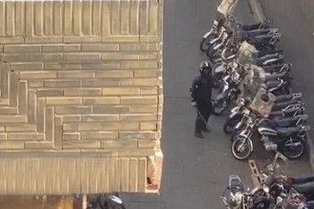 فیلم تخریب موتور سیکلت‌های مردم توسط پلیس "صحنه‌سازی" است