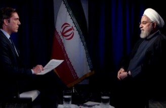 حسن روحانی می گوید توپ در زمین آمریکاست