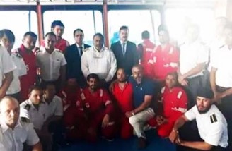 ایران ۹ تن از ۱۲ خدمه کشتی الریاح را آزاد کرده است