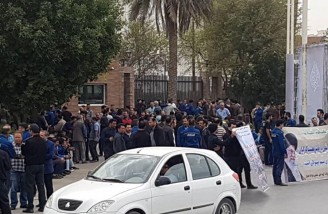 شروع دور جدید تجمعات کارگران گروه ملی صنعتی فولاد ایران