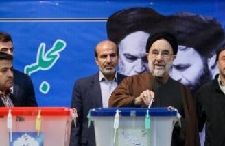 سید محمد خاتمی در انتخابات مجلس ایران شرکت کرد