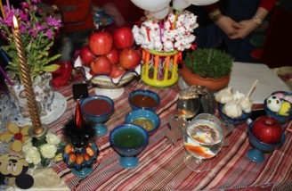 سفره هفت‌ سین ِ 300 میلیون تومانی با طراحی ١۵ میلیون تومانی