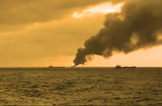 ژاپن از حمله به دو کشتی مرتبط با این کشور در نزدیکی تنگه هرمز خبر داد