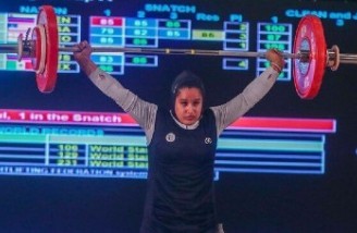 دختران نوجوان تیم ملی وزنه برداری ایران سوم جهان شدند