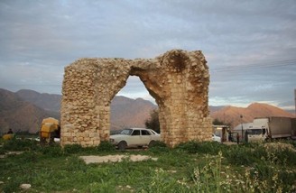 آتشکده ساسانی پارکینگ خودرو شد