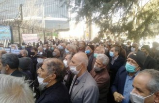 بازنشستگان تامین اجتماعی در شهرهای مختلف ایران تجمع کردند