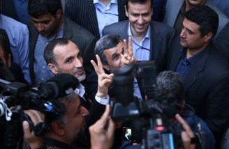 نشست خبری محمود احمدی نژاد، بقایی و مشایی