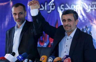 نشست خبری محمود احمدی نژاد، بقایی و مشایی