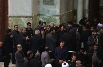 چهره‌های حاضر در مراسم هفتم آیت‌الله هاشمی رفسنجانی