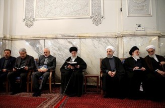 مراسم ترحیم والده رئیس‌جمهور