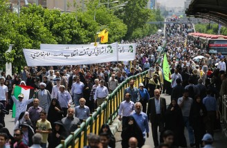 حواشی راهپیمایی روز قدس| تهران