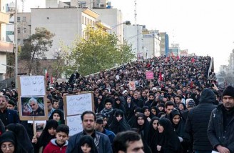بازتاب انبوه در تشییع پیکر سپهبد شهید قاسم سلیمانی