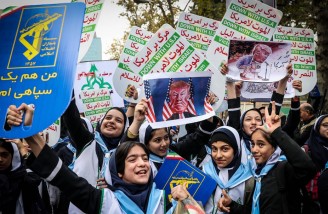 راهپیمایی ۱۳ آبان در تهران