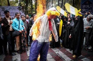 راهپیمایی ۱۳ آبان در تهران