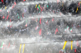 مراسم وداع با رهبر شهید