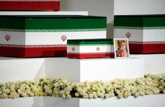 مراسم وداع با رهبر شهید