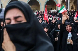 مراسم وداع با رهبر شهید