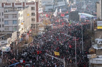بازتاب انبوه در تشییع پیکر سپهبد شهید قاسم سلیمانی