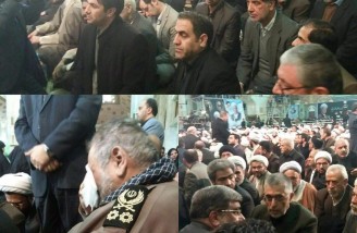چهره‌های حاضر در مراسم هفتم آیت‌الله هاشمی رفسنجانی