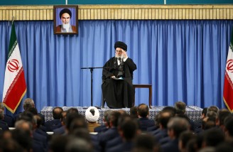 دیدار فرماندهان و کارکنان نیروی هوایی ارتش با رهبر انقلاب